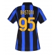 Inter Milan Alessandro Bastoni #95 Replike Domaci Dres za Ženska 2026-27 Kratak Rukav